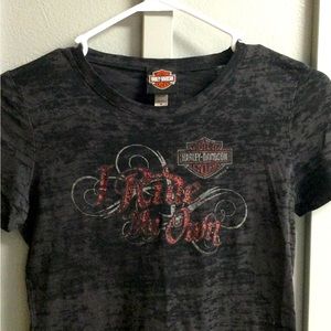 Harley Davidson size M black and grey “I ride my own” T-shirt